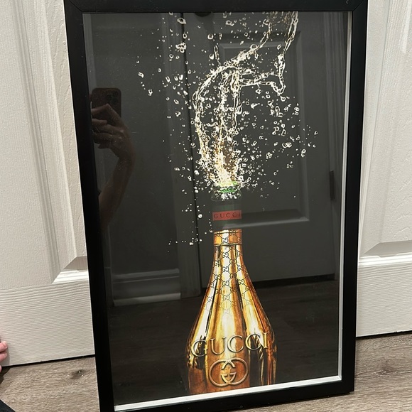 Oliver Gal | Art | Oliver Gal Gucci Italian Champagne Portrait